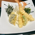 宮きしめん 伊兵衛 - 海老天おろしきしめん 1700円