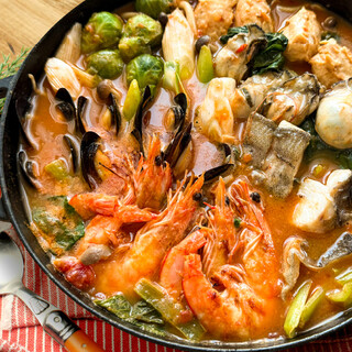 【冬季限定】LABODEGA特製スペイン風寄せ鍋