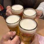 村瀬 - まずはカンパイ