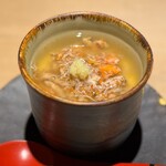 鮨 にしむら - 背子ガニ茶碗蒸し