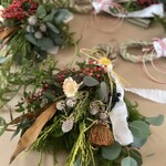 Bake & Deri 厨 - ワークショップで作成したしめ縄