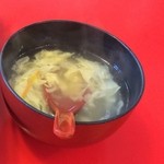龍亀 - 玉子スープ