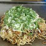 Okonomiyaki Hiroshima - スペシャル　ダブルそば