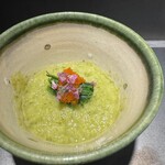 鮨 惣五郎 - 白菜のすり流し