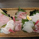 旬のまいもん たー房 - お造り盛り合わせ