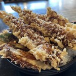 天ぷら桂 - 天丼1200円税込