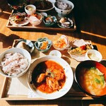 uno cafe gram - 本日のランチ。