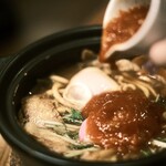 喫茶ゾウメシ - トマト味噌煮込みうどん