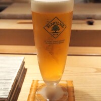 鮨 巳之七 - 生ビール