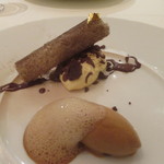 エメ・ヴィベール - マスカルポーネのクレームとウィスキー香るカラメルのグラス