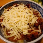 Yoshinoya - 牛丼 並盛 ＋チーズ