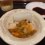 小笹寿し - キモ和え。名物。食うべし