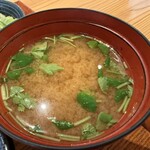 芝富士酒場 さく家 - ♪味噌汁