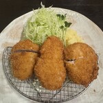 すゞ家 - ヒレカツ定食（味噌別添え）