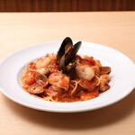 aqua - 魚介のトマトソース