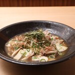 aqua - イカとキノコの和風ソース