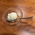 焼鳥 さとり - 特注‼︎酒粕アイス