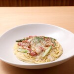 aqua - 半熟卵のカルボナーラ