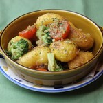 aqua - ポテトのアンチョビガーリック炒め