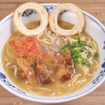 串カツ ゆらり亭 - 塩ソーキそば