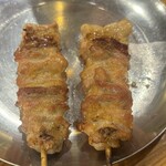 のかおい - せせり　表面はパリッと、割と脂っこい　これも100円