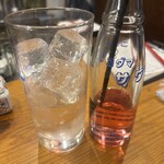 のかおい - 2杯目　中の焼酎　300円