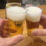 のかおい - 先づは乾杯