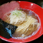 麺屋 喜楽明人 - 淡麗煮干ラーメン  ¥900