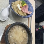 つけ麺 青木 - 限定 牡蠣白湯つけ麺300g