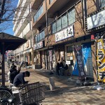 つけ麺 青木 - 外観　退店時