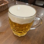 洋食亭ブラームス - ビール中ジョッキ
