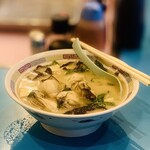 やじ満 - 牡蠣ラーメン（塩）