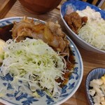 食堂いち - 生姜焼きとチキン南蛮