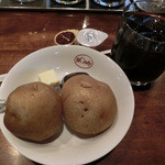 じゃがいも＆アイスコーヒー