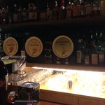 the BAR ACE - H26.12　バックバー右側の樽が御披露目、3周年記念エース