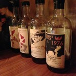 the BAR ACE - H26.12　カウンター右端にイチローズが4本