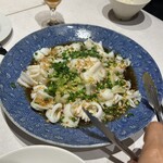 中華ダイニング 煌璃 - イカのパクチー和え