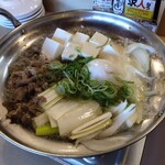 や台ずし - 肉豆腐鍋