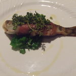 アマゴのコンフィ　ハーブ風味