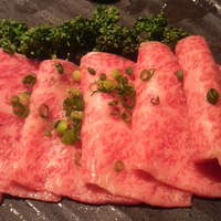 焼肉 銀座コバウ 特別室 - やみつきロース