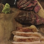 こんな感じで盛り合わせていただきました。