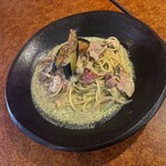 ペペチーノ 大橋店 - 茄子、舞茸のバジルクリーム