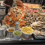 海鮮ブッフェダイニング 銀座八芳 - 