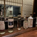 強羅花壇 富士 - 1番左のジンは赤西仁プロデュース