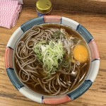 ナカジマ会館 - 月見そば380円