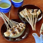 あぶり餅 本家 根元 かざりや - 