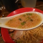 ちゃが商店 - 背脂が溶けてこんな感じに。やばい！！