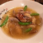 春～夏限定、アサリラーメン