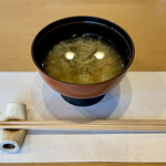 すし処鳴海 - お味噌汁