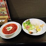 モスクワプリュスシェミ - サーモンステーキセット